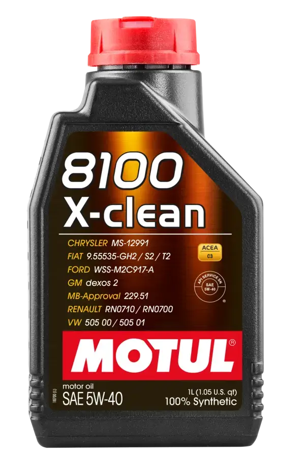 MOTUL 8100 X-CLEAN 5W-40 MOTOR YAĞI - 1 L - 102786