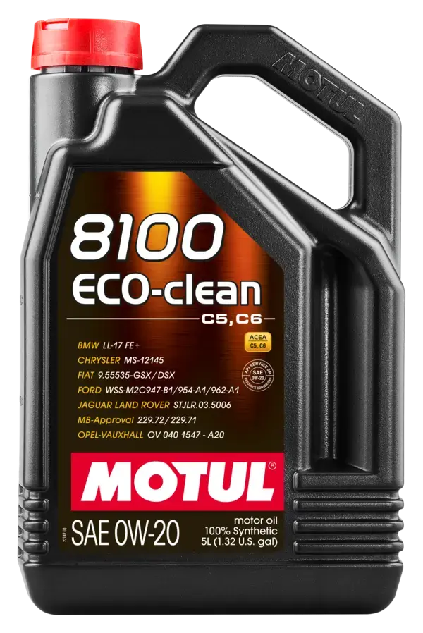 MOTUL 8100 ECO-CLEAN 0W-20 MOTOR YAĞI - 5L - 108862