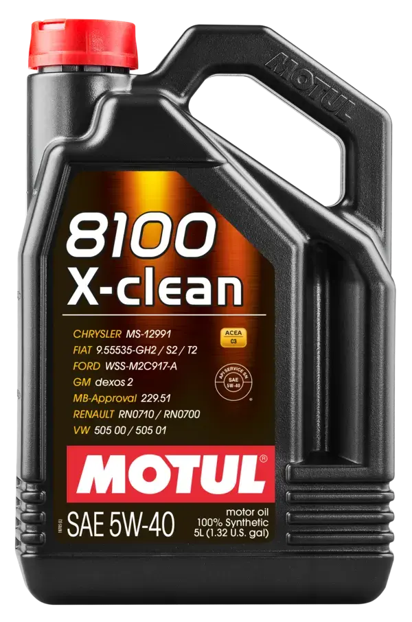 MOTUL 8100 X-CLEAN 5W-40 MOTOR YAĞI - 5 L - 102051