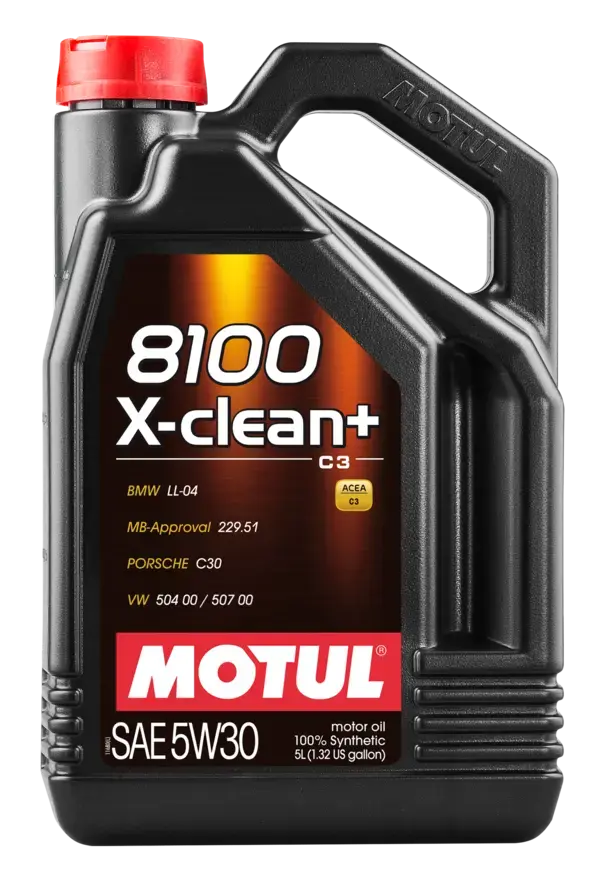 MOTUL 8100 X-CLEAN+ 5W-30 - MOTOR YAĞI - 5L - 106377