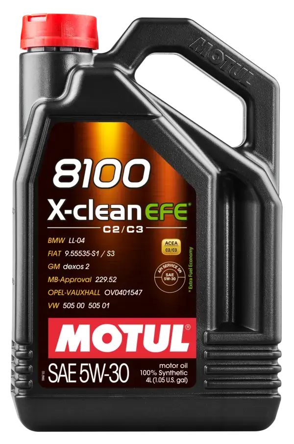 MOTUL 8100 X-CLEAN EFE 5W-30 - MOTOR YAĞI - 4L - 109171