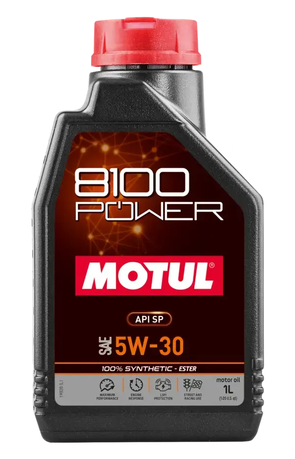 MOTUL 8100 POWER 5W-30 - MOTOR YAĞI - 1L -111800