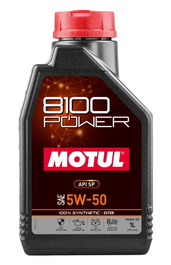 MOTUL 8100 POWER 5W-50 - MOTOR YAĞI - 1L - 111811