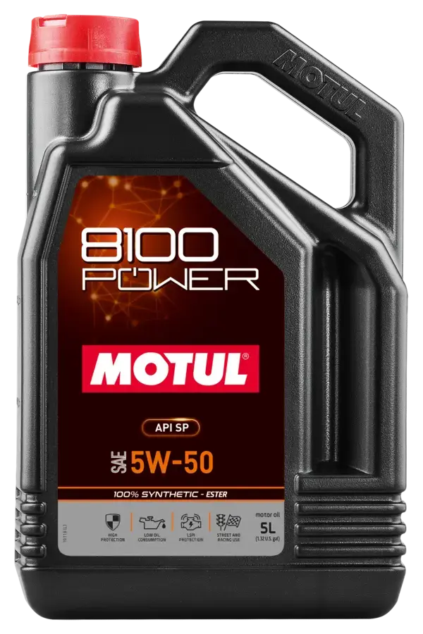 MOTUL 8100 POWER 5W-50 - MOTOR YAĞI - 5L - 111812