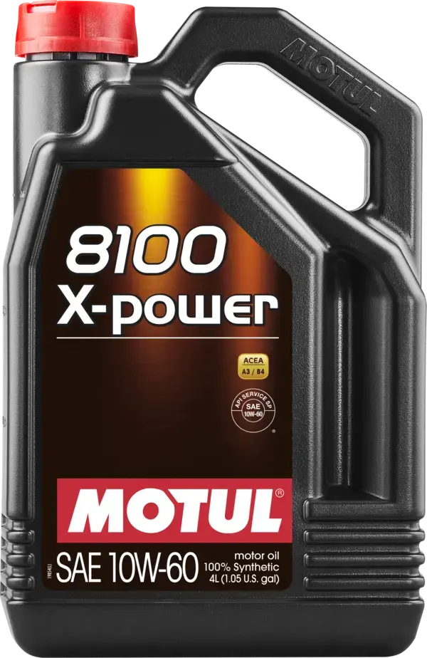 MOTUL 8100 X-POWER 10W-60 - MOTOR YAĞI - 4L - 106143