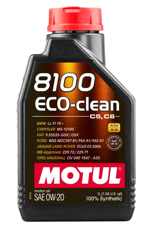 MOTUL 8100 ECO-CLEAN 0W-20 - MOTOR YAĞI - 1L - 108813