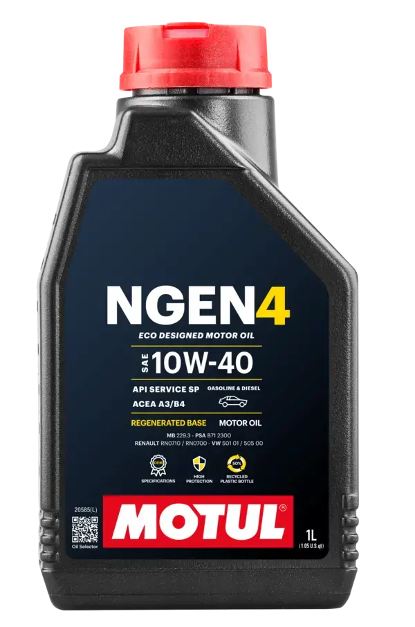 MOTUL NGEN 4 10W-40 - MOTOR YAĞI - 1L - 113058