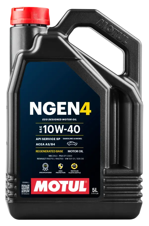 MOTUL NGEN 4 10W-40 - MOTOR YAĞI - 5L - 113059