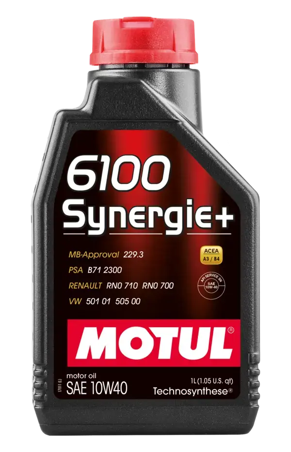 MOTUL 6100 SYNERGIE+ 10W-40 - MOTOR YAĞI - 1L - 108646