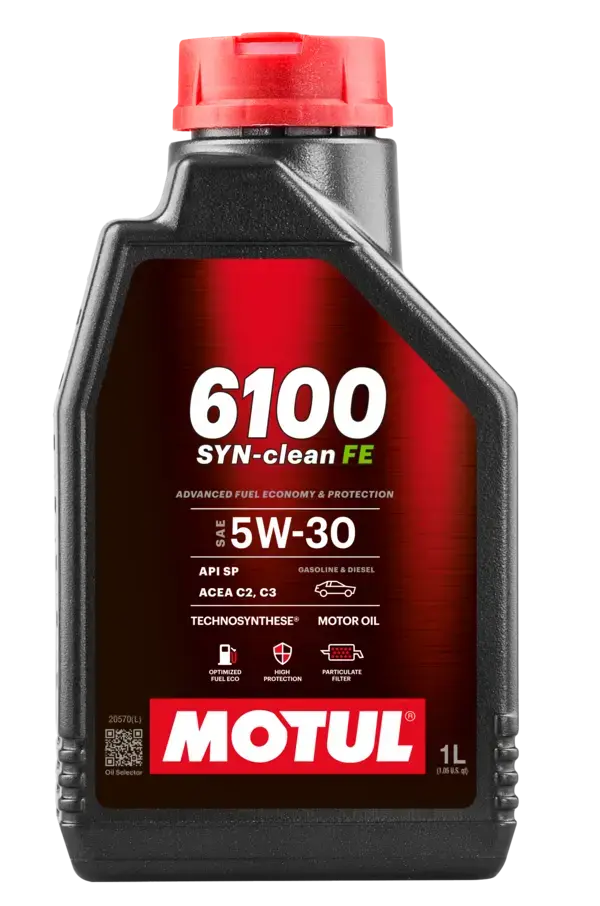 MOTUL 6100 SYN-CLEAN FE 5W-30 - MOTOR YAĞI - 1L - 112920