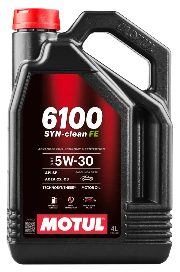 MOTUL 6100 SYN-CLEAN FE 5W-30 - MOTOR YAĞI - 4L - 112924