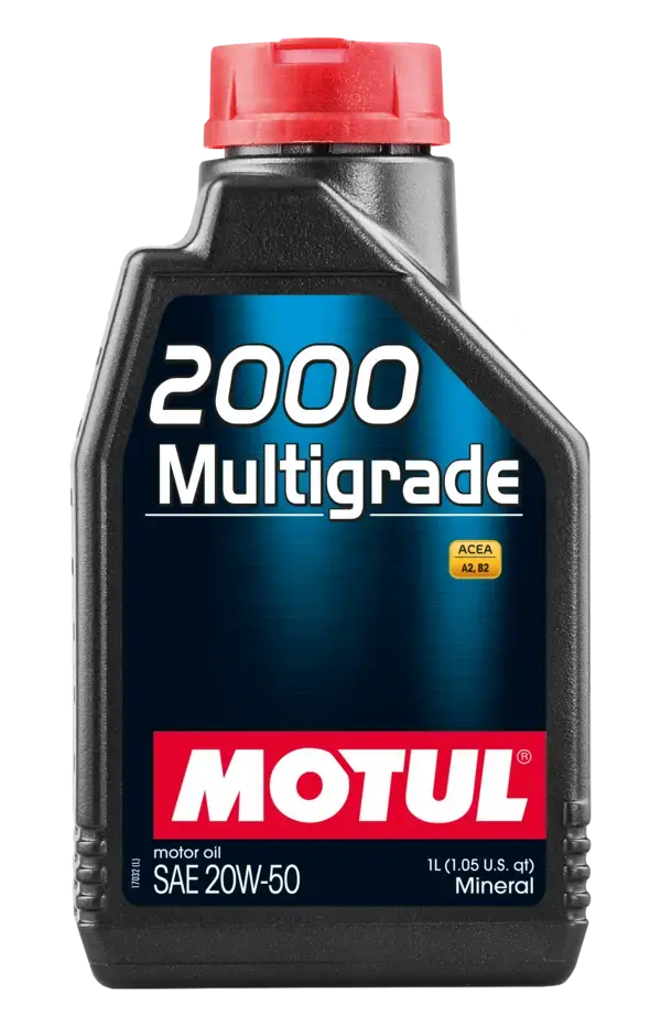 MOTUL 2000 MULTIGRADE 20W-50 - MOTOR YAĞI - 1L - 102769