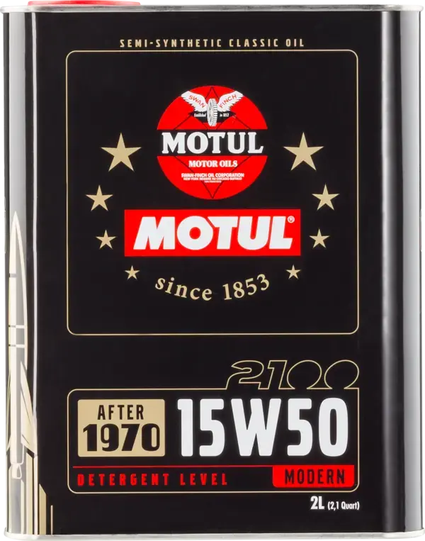 MOTUL CLASSIC 2100 15W-50 - MOTOR YAĞI - 2L - 104512