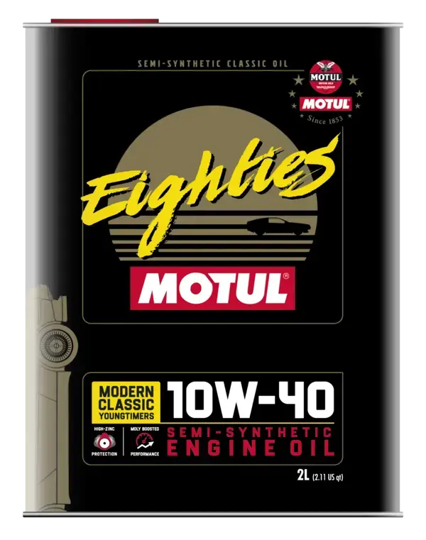 MOTUL CLASSIC EIGHTIES 10W-40 - MOTOR YAĞI - 2L - 110619