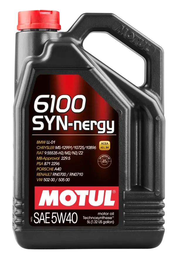 MOTUL 6100 SYN-NERGY 5W-40 - MOTOR YAĞI - 5L - 107979