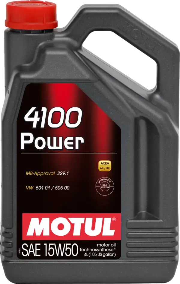 MOTUL 4100 POWER 15W-50 - MOTOR YAĞI - 4L - 100271