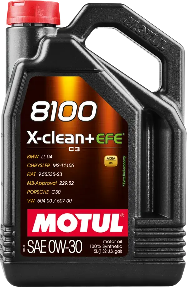 MOTUL 8100 X-CLEAN+ EFE 0W-30 - MOTOR YAĞI - 5L - 111678